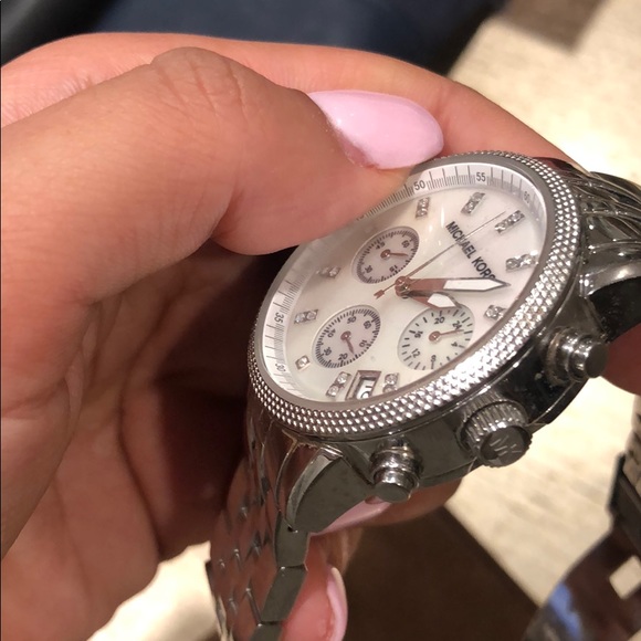 Michael kors MK5020 Mother of Pearl AUTHENTIC - Picture 4 of 8